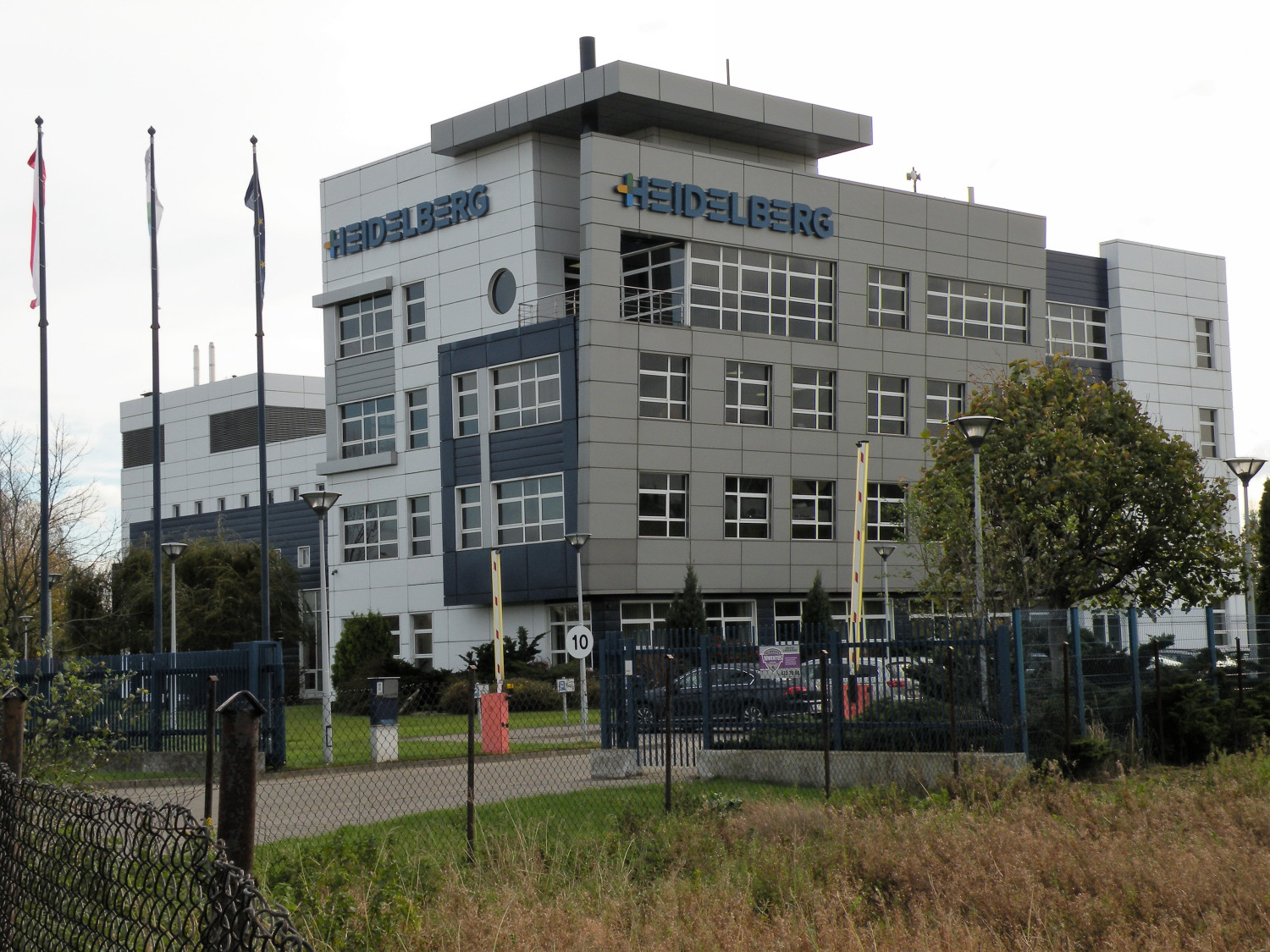 Zdjęcie architektury budynku Siedziba firmy Heidelberg